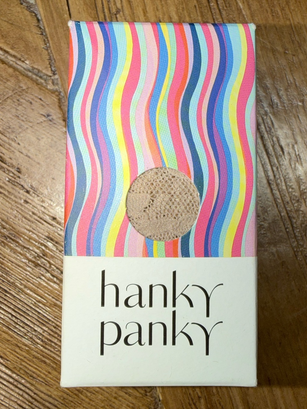Hanky Panky Signature Lace V-Kini Panty Chai Beige NIB Size XL 482374P